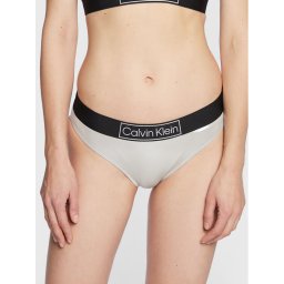 Calvin Klein Swimwear Bikini alsó Classic KW0KW01949 Ezüst