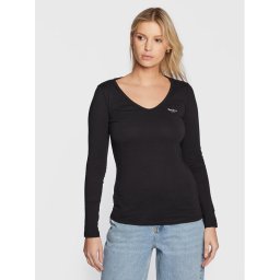 Pepe Jeans Blúz Corine PL505306 Fekete Regular Fit