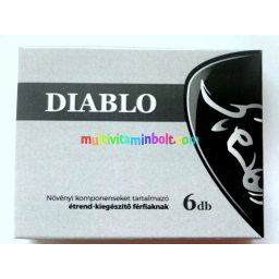 DIABLO 6 db kapszula, férfiaknak, alkalmi potencianövelő, mennyiségi kedvezmény