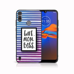 PROTEMIO MY ART szilikon borítás Motorola Moto E6s WIFE (001)