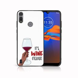 PROTEMIO MY ART szilikon borítás Motorola Moto E6s WINE (006)