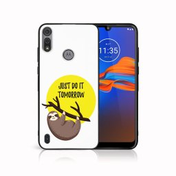 PROTEMIO MY ART szilikon borítás Motorola Moto E6s SLOTH (010)