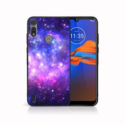 PROTEMIO MY ART szilikon borítás Motorola Moto E6s GALAXY (015)