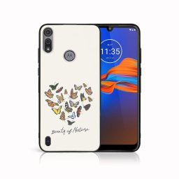PROTEMIO MY ART szilikon borítás Motorola Moto E6s BUTTERFLIES (026)