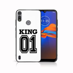 PROTEMIO MY ART szilikon borítás Motorola Moto E6s KING (029)