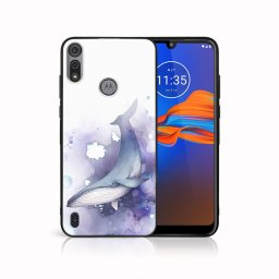 PROTEMIO MY ART szilikon borítás Motorola Moto E6s WHALE (032)