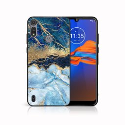 PROTEMIO MY ART szilikon borítás Motorola Moto E6s BLUE MARBLE (141)