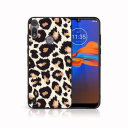 PROTEMIO MY ART szilikon borítás Motorola Moto E6s LEOPARD (047)