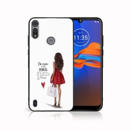 PROTEMIO MY ART szilikon borítás Motorola Moto E6s RED DRESS (137)