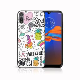 PROTEMIO MY ART szilikon borítás Motorola Moto E6s UNICORN (063)