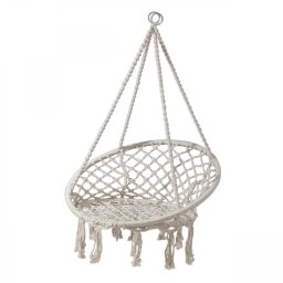 Felfüggesztett karosszék, fémszerkezet, 82/62x123 cm