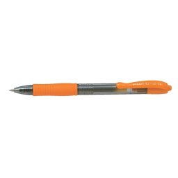 PILOT Zseléstoll, 0,32 mm, nyomógombos, PILOT "G-2", narancssárga