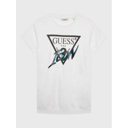 Guess Hétköznapi ruha J3RK01 KB4O0 Fehér Regular Fit
