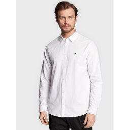 Tommy Jeans Ing Classic Oxford DM0DM15408 Fehér Classic Fit
