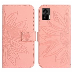 ART SUN FLOWER Pénztárca tok pánttal Motorola Edge 30 Neo pink
