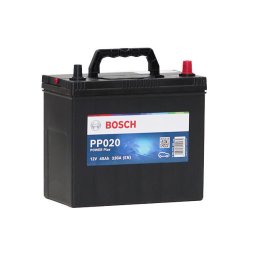 BOSCH PP020 Power Plus 12V 45Ah 330A autó akkumulátor Asia vékony JOBB+