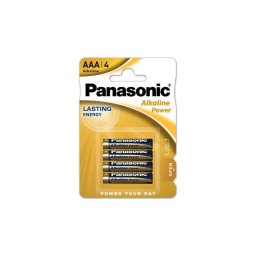 Panasonic ALKALINE Power mikro Tartós elem AAA LR06 B4