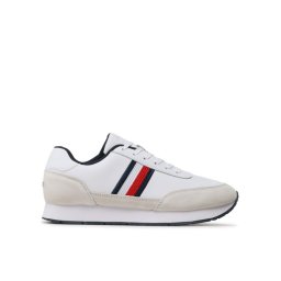 Tommy Hilfiger Sportcipő Core Eva Runner Corporate Lea FM0FM04397 Fehér