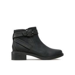 Clarks Bokacsizma Maye Strap 261680754 Fekete