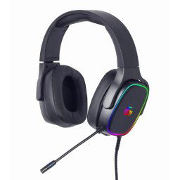 Gaming fejhallgató headset USB 7.1 RGB fekete Gembird (GHS-SANPO-S300)