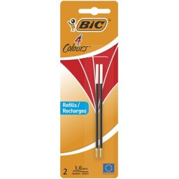 BIC Golyóstollbetét, 0,32 mm, BIC "4 Colours" piros