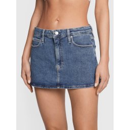 Calvin Klein Jeans Farmer szoknya J20J220946 Kék Regular Fit