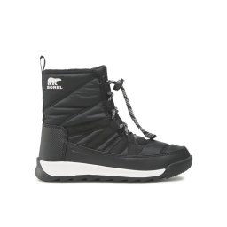 Sorel Hótaposó Youth Whitney II Short Lace Up NC3903-010 Fekete