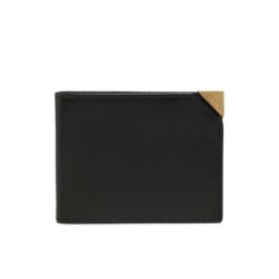 Calvin Klein Nagyméretű férfi pénztárca Cut Corner Bifold 6cc W/Bill K50K509984 Fekete
