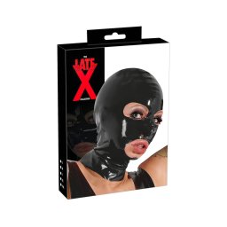 LATEX - szopó álarc (fekete)