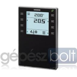 Siemens QMX3.P74-1BSC Room operator unit KNX with sensors for temperature, humidity, CO2, touchkeys, black