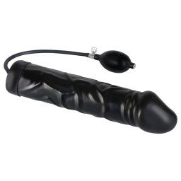 You2Toys - latex, pumpálható análtágító - nagy (fekete)