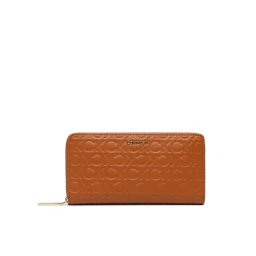 Calvin Klein Nagy női pénztárca Ck Must Z/A Wallet Lg Embossed K60K610253 Barna