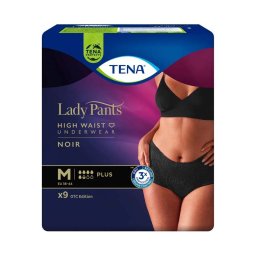 Tena Lady Pants Plus Noir nadrágpelenka M fekete 9x