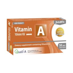 JutaVit A-vitamin 10 000 NE lágyzselatin kapszula 50x