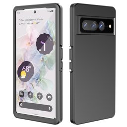 SOLID Kétoldalas borító a Google Pixel 7 telefonhoz fekete