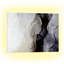 Klarstein Mojave 750 smart, infravörös hősugárzó 2 az 1-ben, konvektor, 85 x 60 cm, 750 W, RGB világítás (HTR10-MojaveS750Mb)