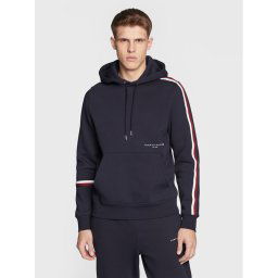 Tommy Hilfiger Pulóver New Global MW0MW29339 Sötétkék Regular Fit