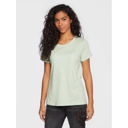 Guess Póló W3RI16 K46D1 Zöld Regular Fit