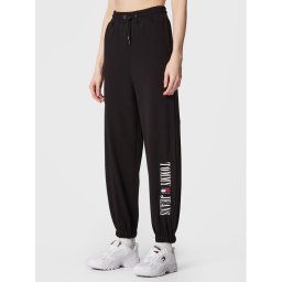 Tommy Jeans Melegítő alsó Archive DW0DW14994 Fekete Relaxed Fit