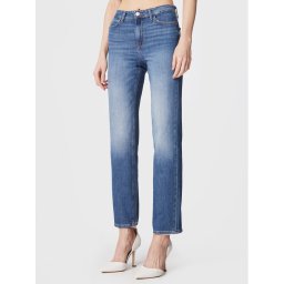 Guess Farmer 1981 W3RA22 D4WF1 Kék Straight Fit