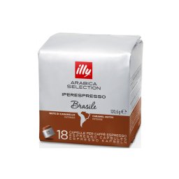 Illy IperEspresso MonoArabica Brazil kapszulás kávé (sötétbarna) 18 adag