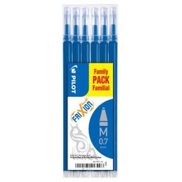 PILOT Rollertoll betét, 0,35 mm, törölhető, PILOT "Frixion Ball/Clicker", kék