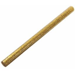 Csillámos ragasztó stick, ragasztópisztolyhoz, 3 db, 11 x 200 mm, arany