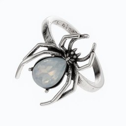 Fehér pókos gyűrű