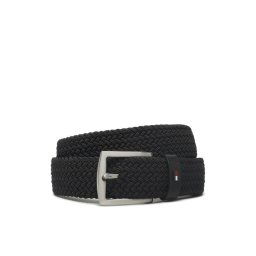 Tommy Hilfiger Férfi öv Denton Elastic AM0AM10662 Fekete