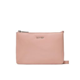 Calvin Klein Táska Must Ew Dbl Cmpt Crossbody K60K610177 Rózsaszín