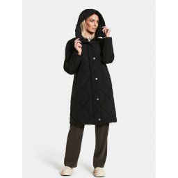 Didriksons Pehelykabát Torun 504377 Fekete Relaxed Fit