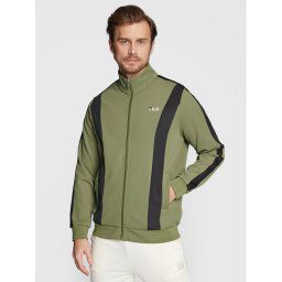 Fila Pulóver Bastia FAM0173 Zöld Regular Fit