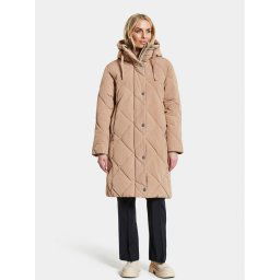 Didriksons Pehelykabát Torun 504377 Bézs Relaxed Fit