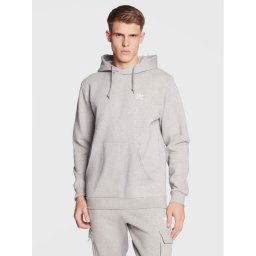 adidas Pulóver Trefoil Essentials Hoodie IA4896 Szürke Regular Fit